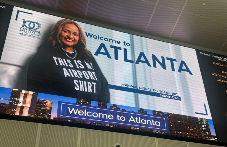 Shanti was recently chosen to be an Ambassador for Hartsfield Jackson Atlanta International Airport Centennial Celebration